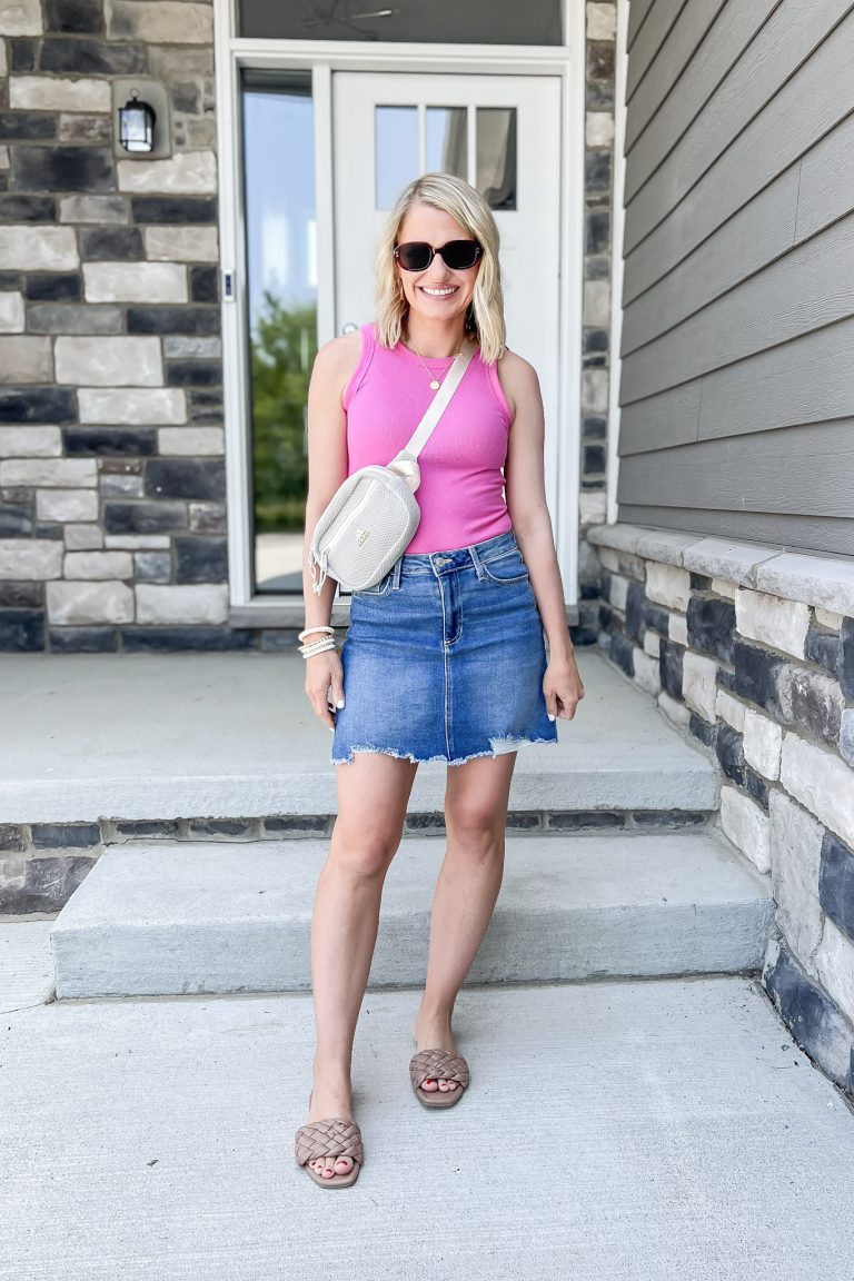 What I Wore Real Life Cute Mom Outfits For Summer Thrifty Wife Happy