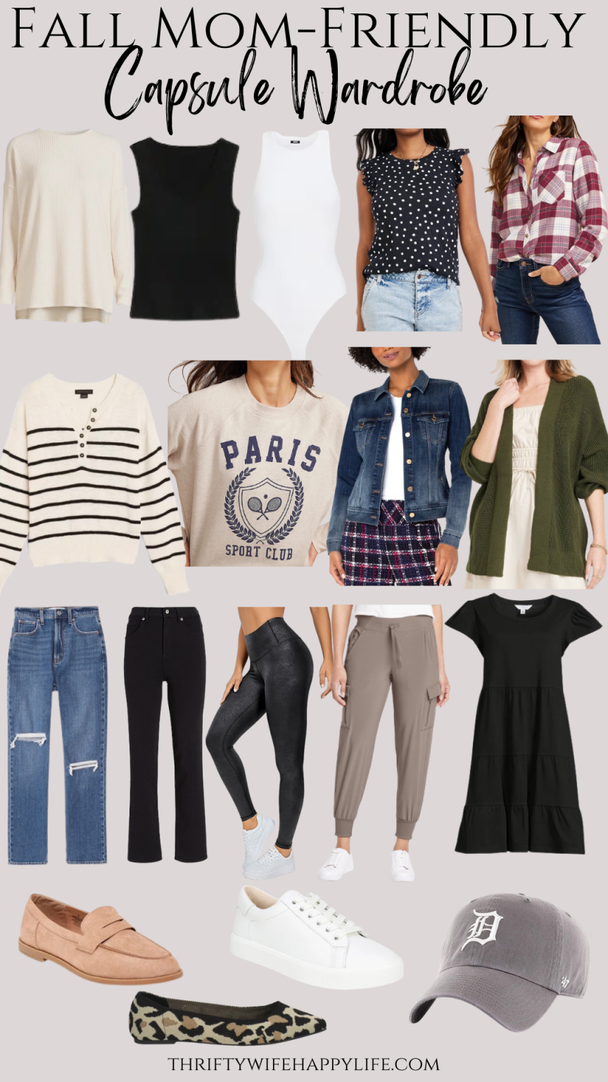 The Ultimate Mom Capsule Wardrobe For Fall Thrifty Wife Happy Life