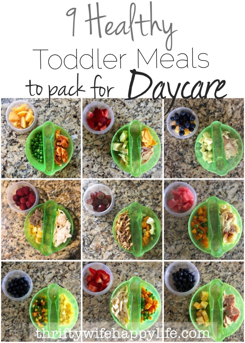 Easy Foods to Pack for Daycare