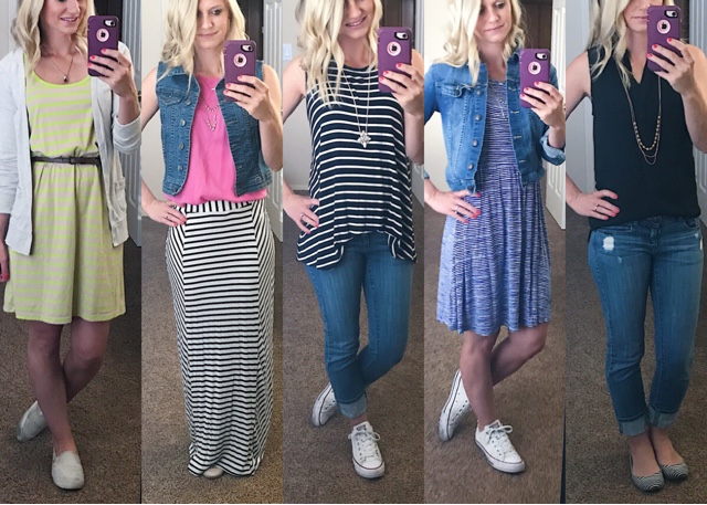 Thrifty Wife, Happy Life- Causal  preschool teacher summer outfits