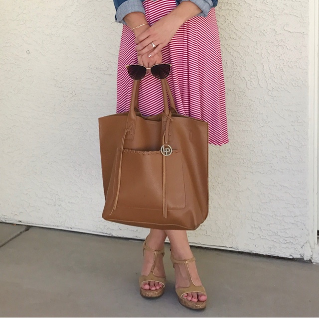 Thrifty Wife, Happy Life- congac tote for fall