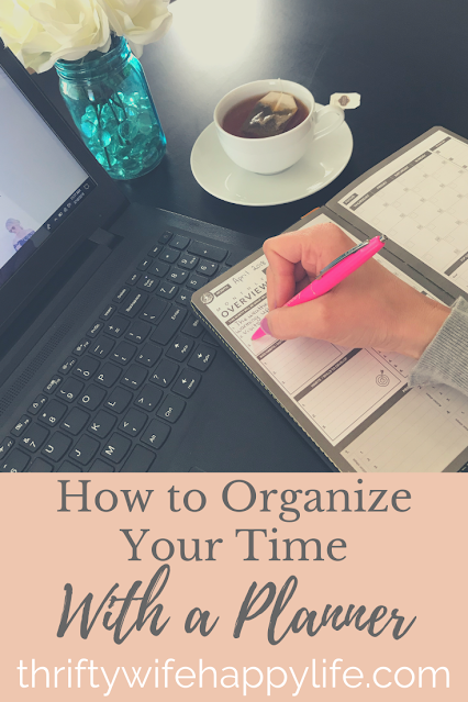 How to organize your time with a planner #organzining