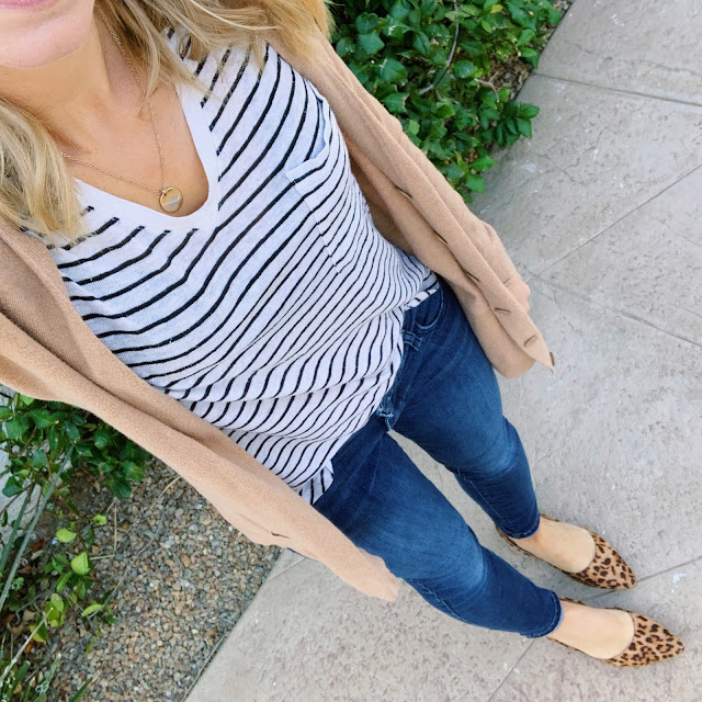 Stripes and leopard flats