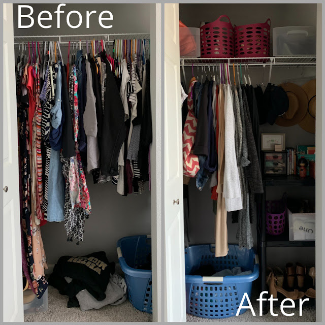 Real Life Organizing Tips on a Budget - Budget-friendly closet organizing