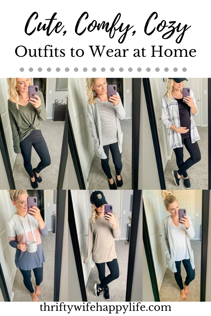 Cute, Comfy, Cozy Outfits to Wear at Home - Thrifty Wife Happy Life