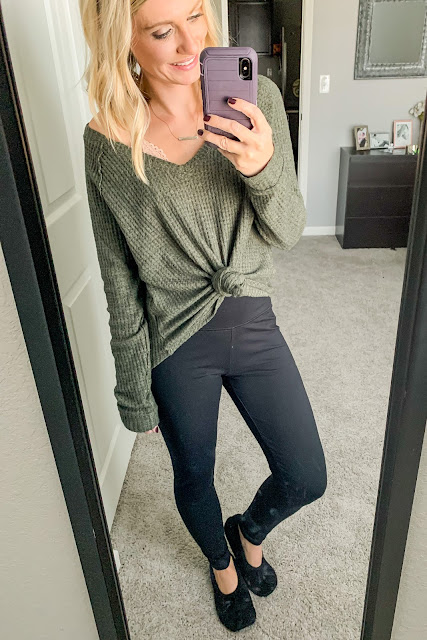 Cozy at home outfit