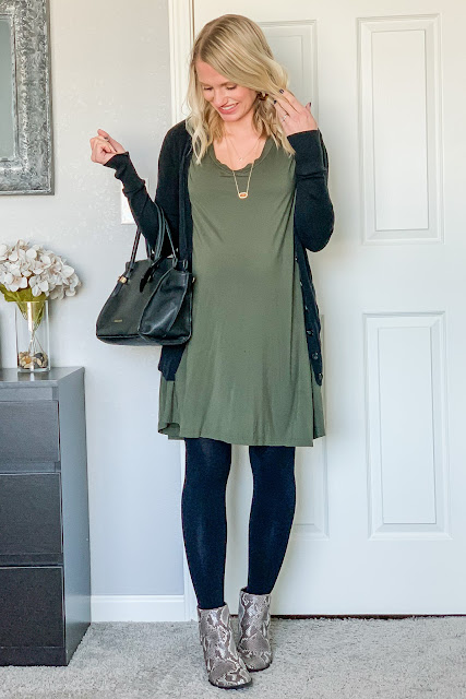 How to style a spring dress for winter