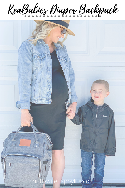 KeaBabies diaper backpack review