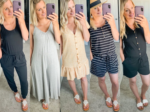 Postpartum nursing-friendly summer outfits