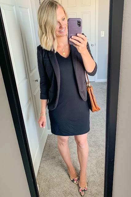 Postpartum work outfit