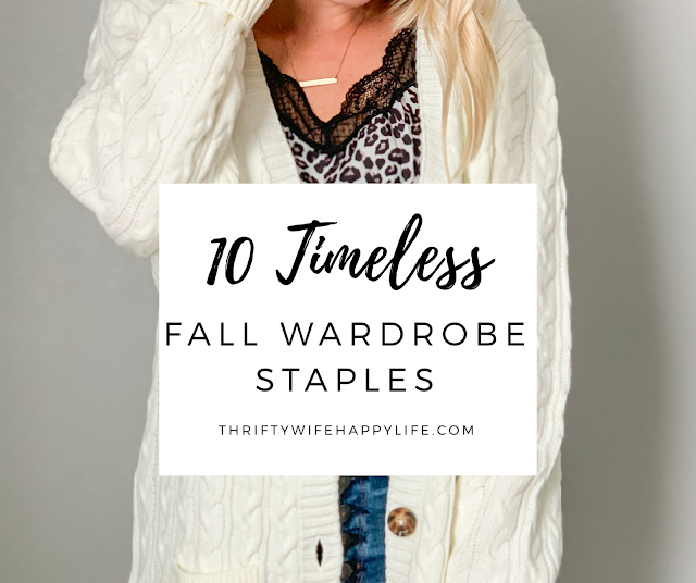 10 Timeless Fall Wardrobe Staples #fallwardrobe #wardrobestaples