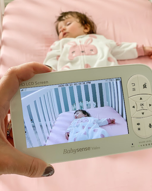 Babysense video monitor review #babymonitor #babyvideomonitor