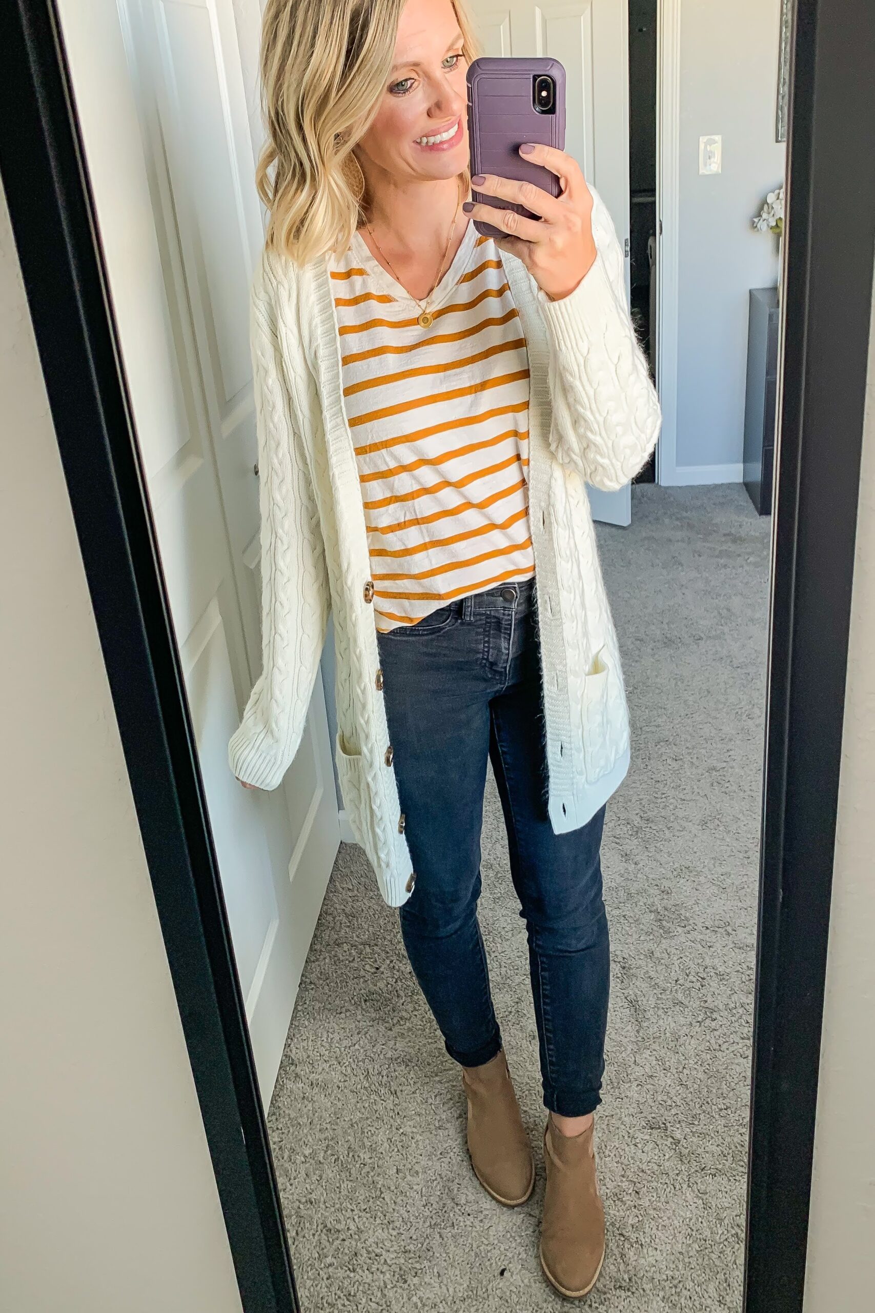 Early Fall Outfit Review - Thrifty Wife Happy Life