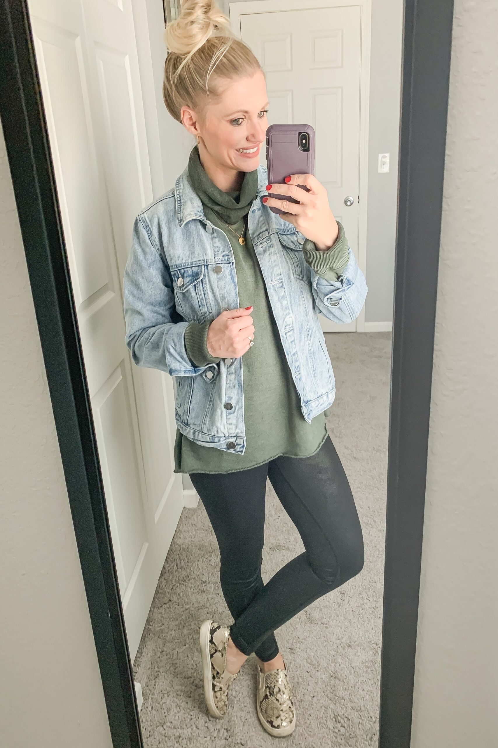 Easy Winter Layering Outfits - Thrifty Wife Happy Life