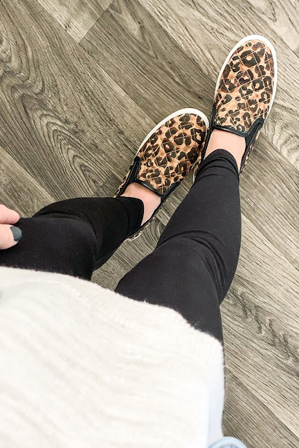 Favorite leopard slip on sneakers #leopardshoes