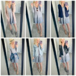 how to wear a gray dress