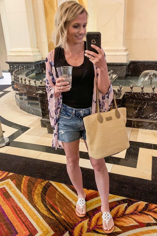 Casual afternoon outfit I wore in Las Vegas