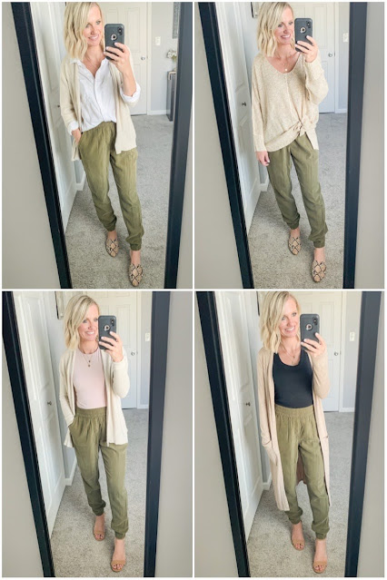 How to Style Dressy Joggers