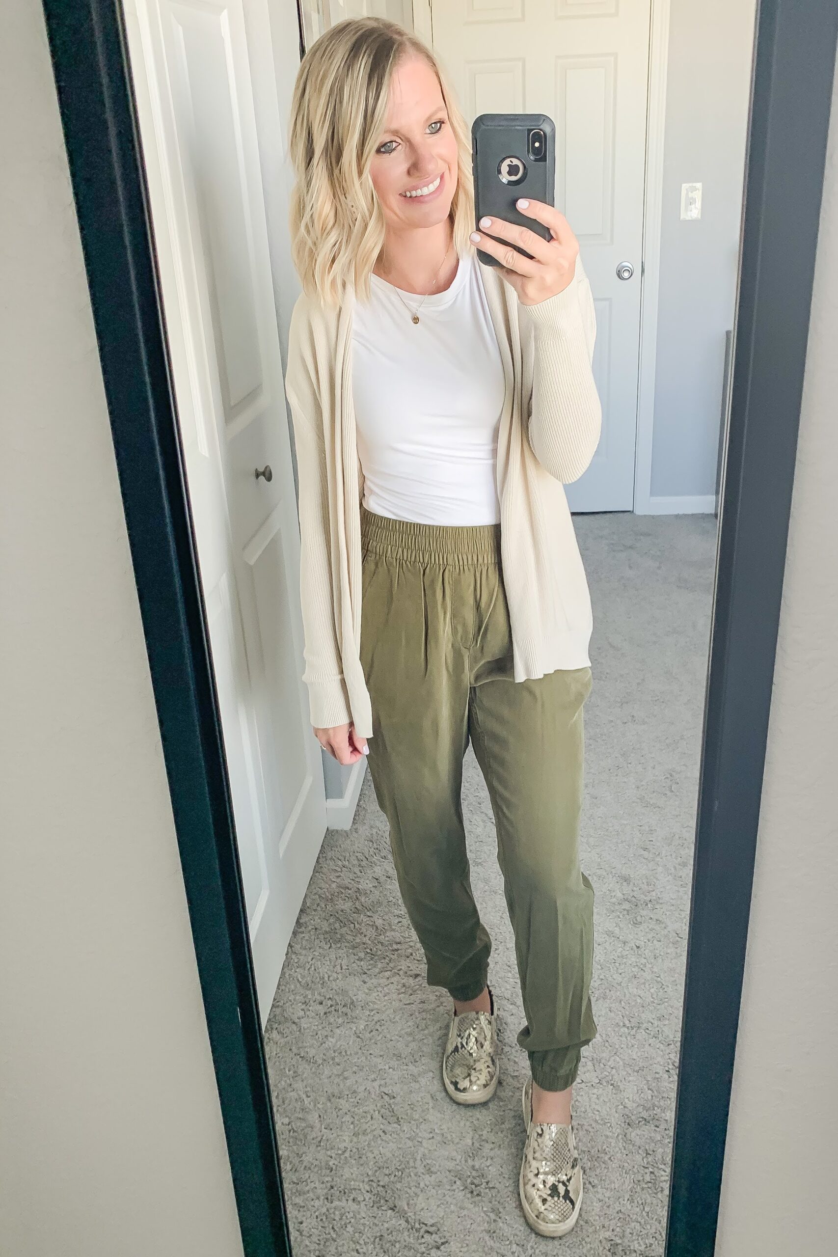 How to Style Dressy Joggers - Thrifty Wife Happy Life