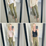 4 outfit ideas with joggers