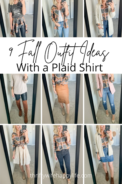 9 Fall Outfit Ideas With a Plaid Shirt