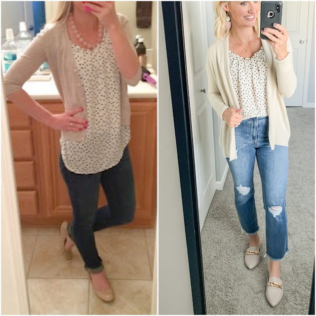 What I Wore Then vs. What I Wore Now