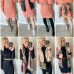 sweater dress outfit ideas