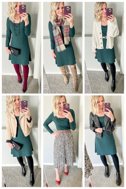Affordable Green Dress for the Holidays
