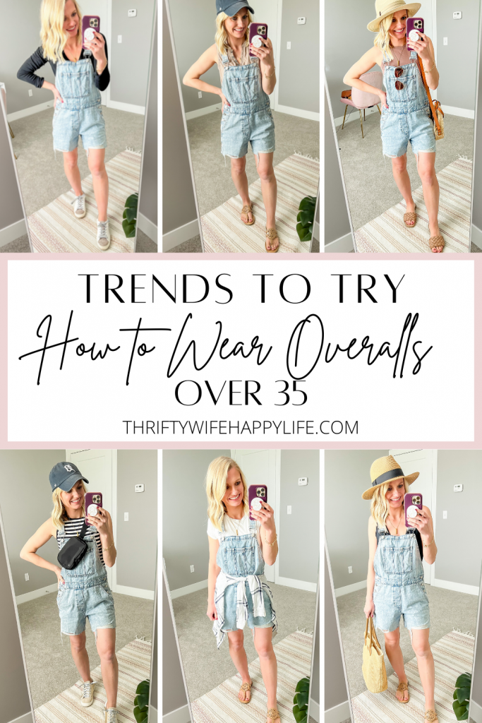 How to Wear Overalls Over 35 Thrifty Wife Happy Life