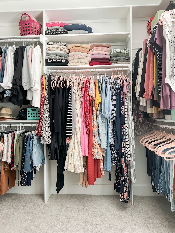 My Closet Tour and Tips for Keeping an Organized and Beautiful Wardrobe 