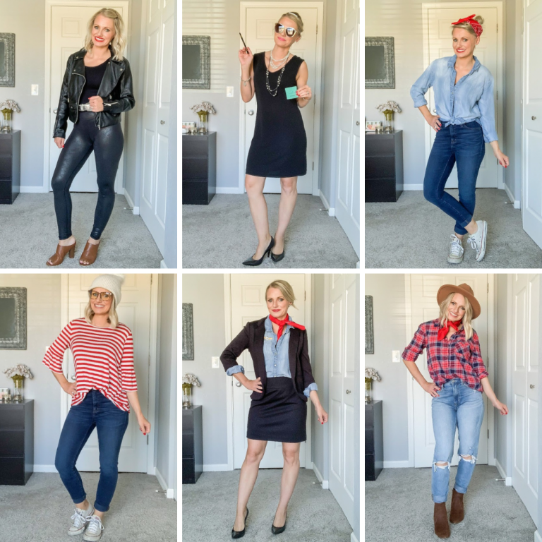 Easy DIY Halloween Costumes In Your Closet - Thrifty Wife Happy Life