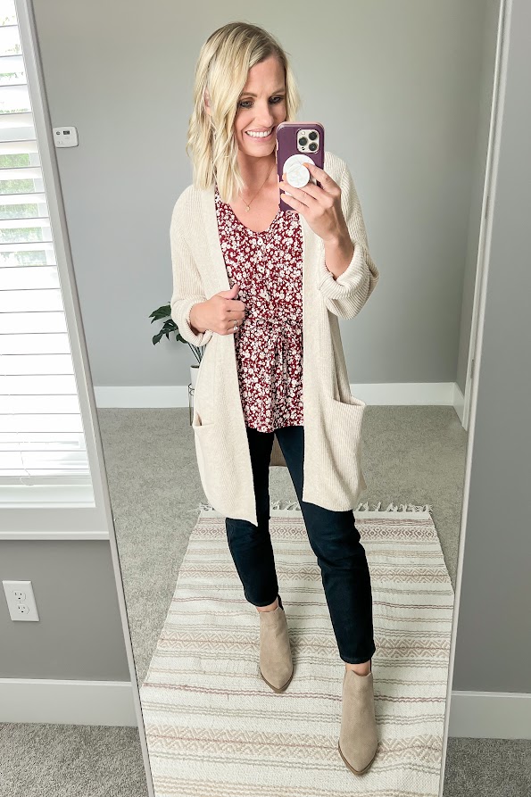 Fun Fall Teacher Wardrobe Capsule: 15 Pieces, 20 Outfits - Thrifty Wife ...