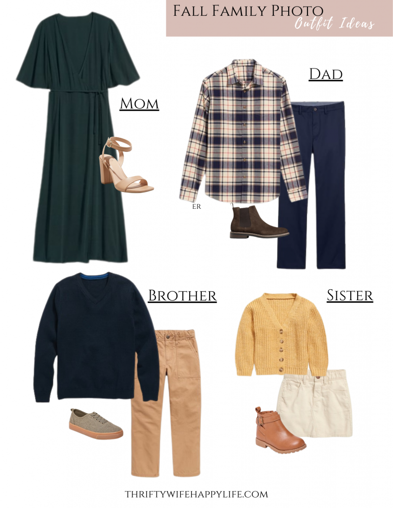 outfits to wear for fall family photos