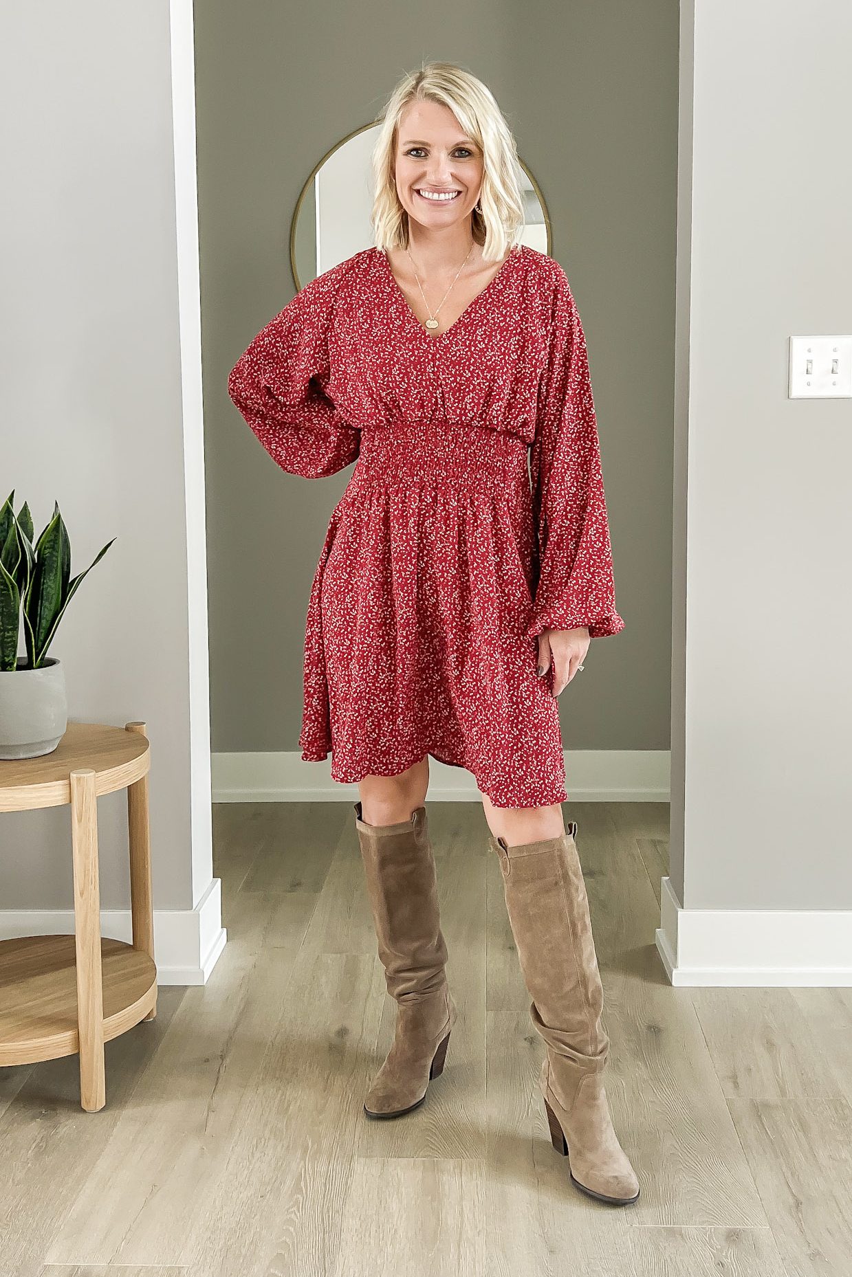 A Fresh Way To Wear Tall Boots & Tunics - The Mom Edit