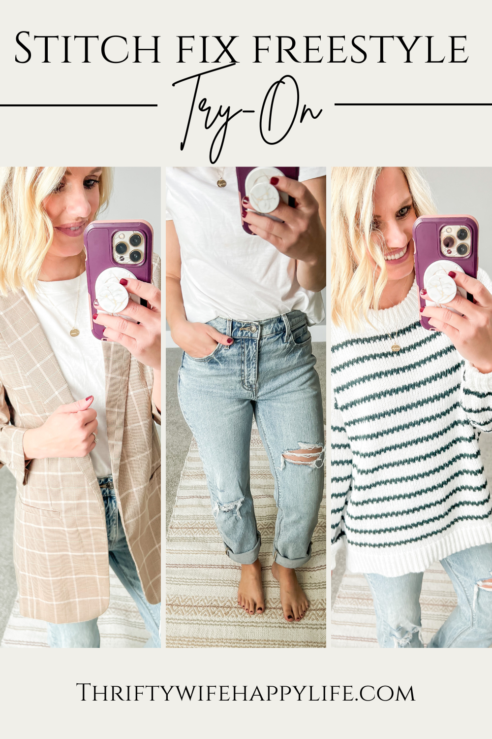 3 Mom Wardrobe Essentials from Stitch Fix Free Style - Thrifty Wife ...