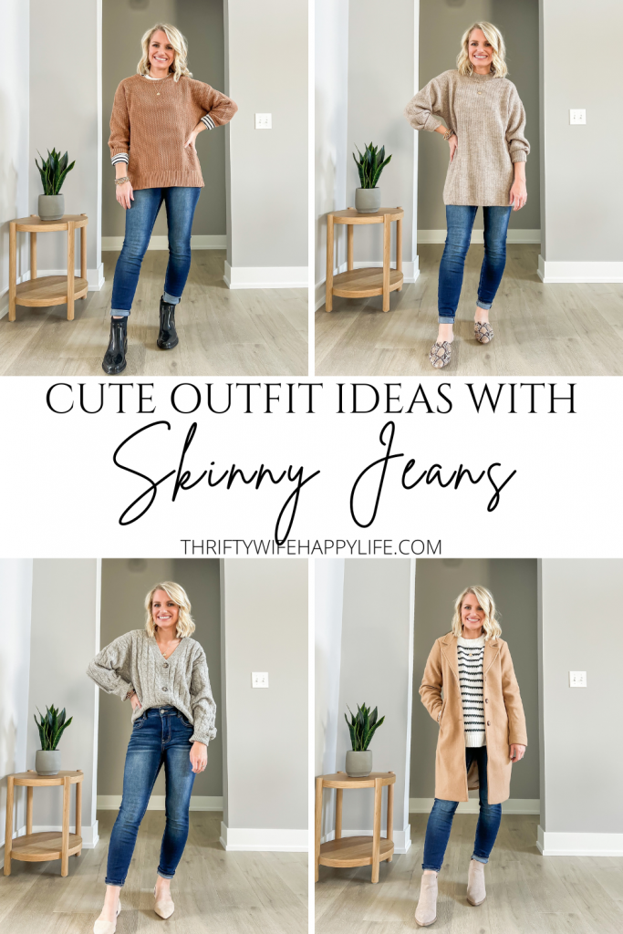 Cute Outfits With Skinny Jeans to Copy This Year - Thrifty Wife Happy Life