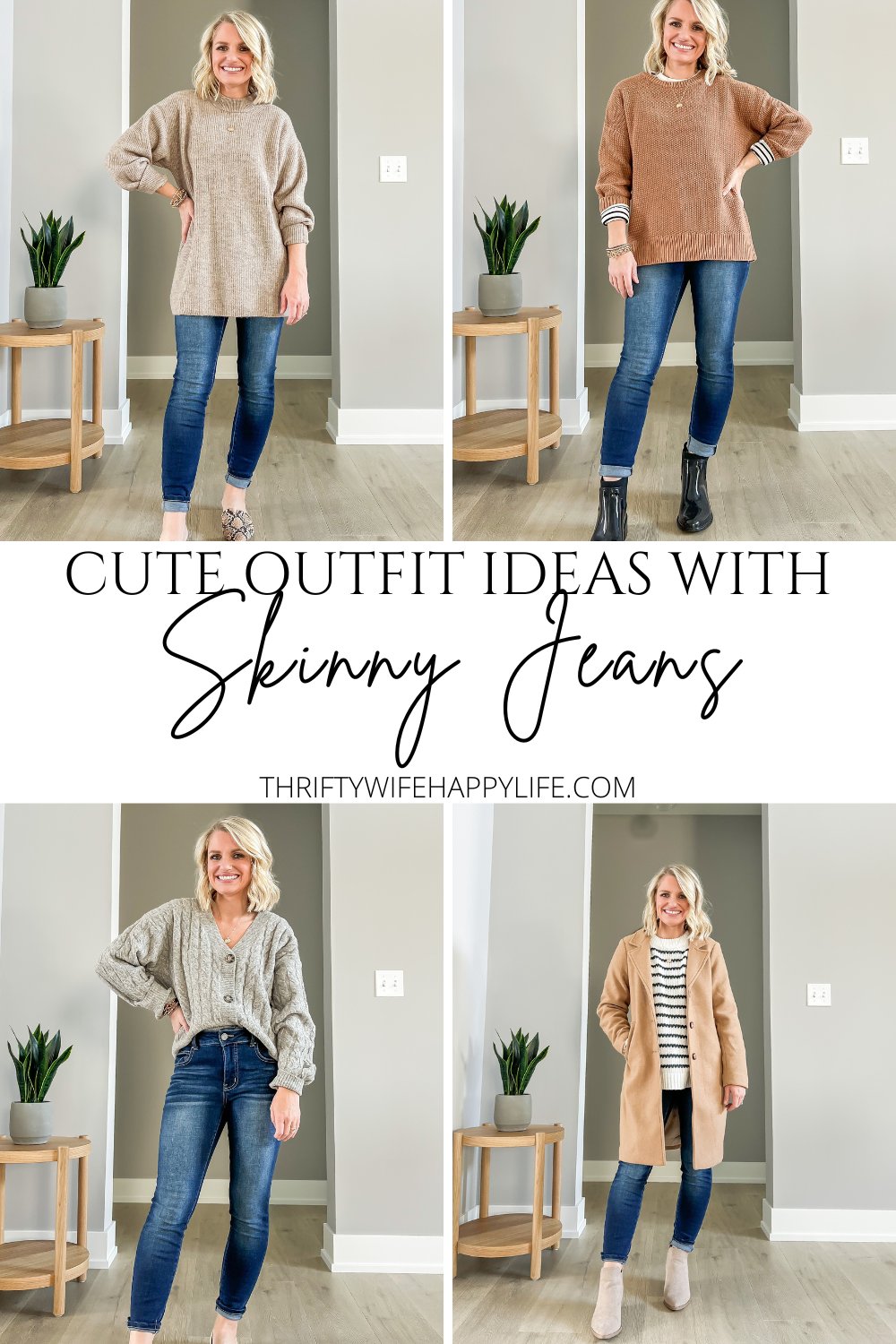 Cute Outfits With Skinny Jeans to Copy This Year