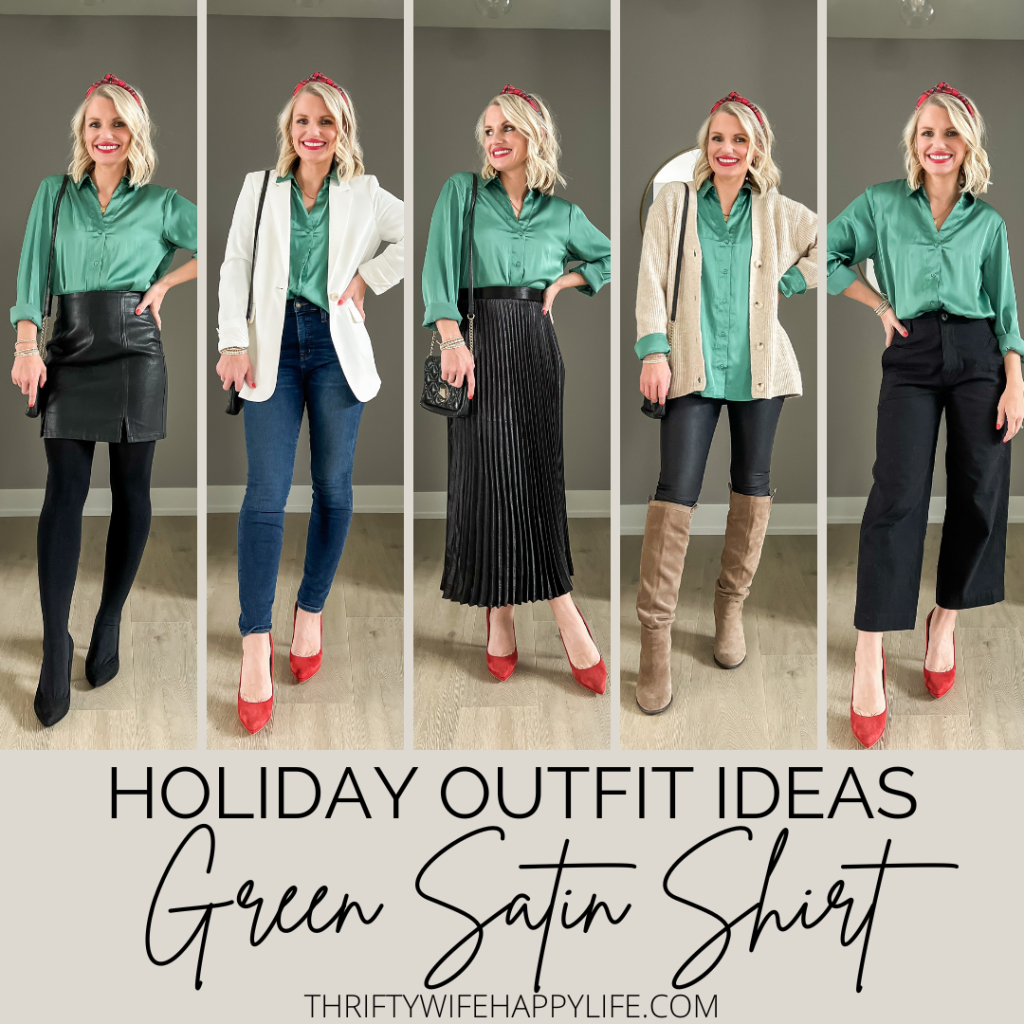 Outfits with sales green shirt