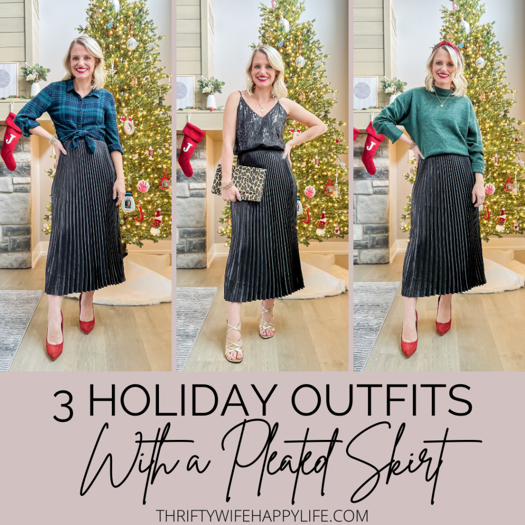 Pleated skirt.  How to wear pleated skirt, Pleated midi skirt, Simple  outfits