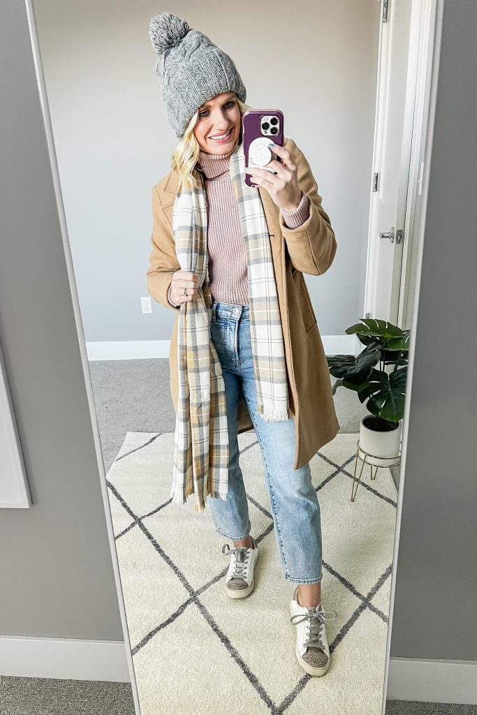 How to Style Straight-Leg Jeans in Winter - Thrifty Wife Happy Life