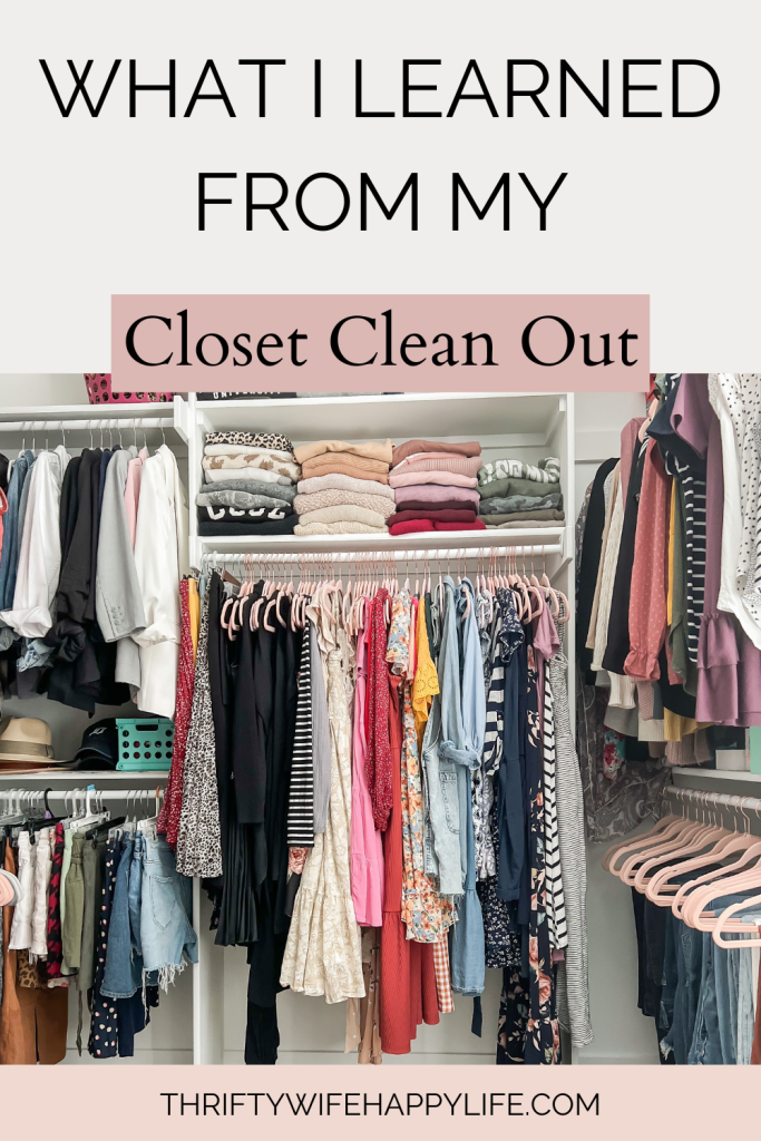 The Summer Closet Clean Out - Part One