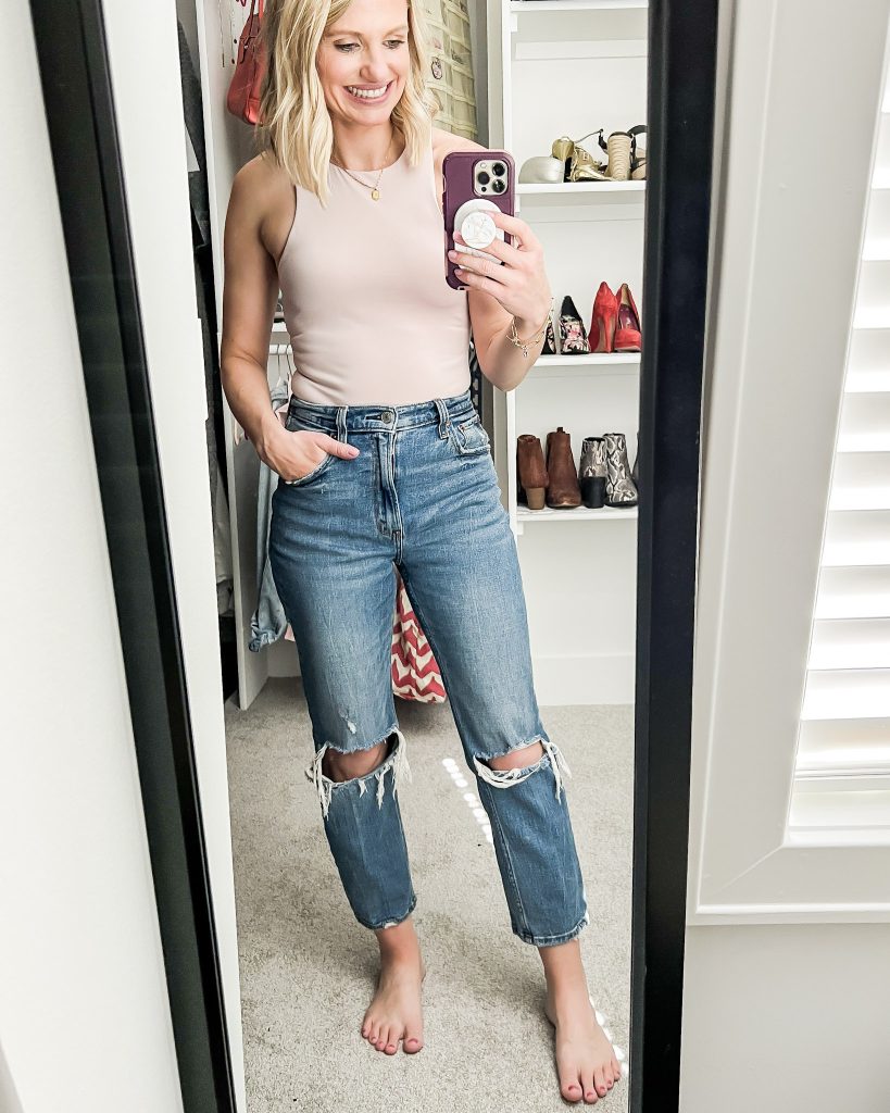 Best straight leg discount jeans for petite