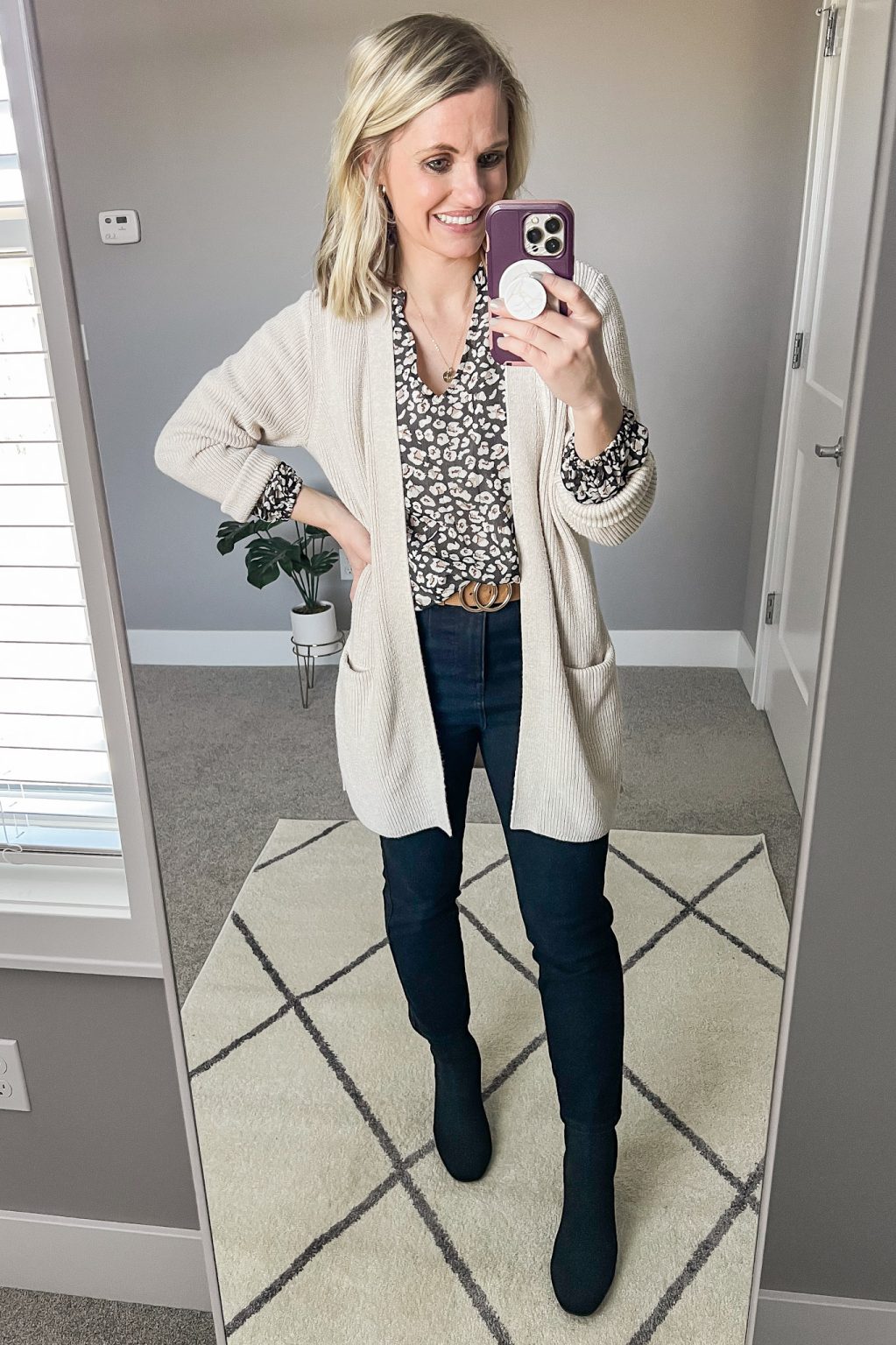 Neutral Work Winter Capsule Wardrobe: 15 Pieces, 20 Outfits - Thrifty ...