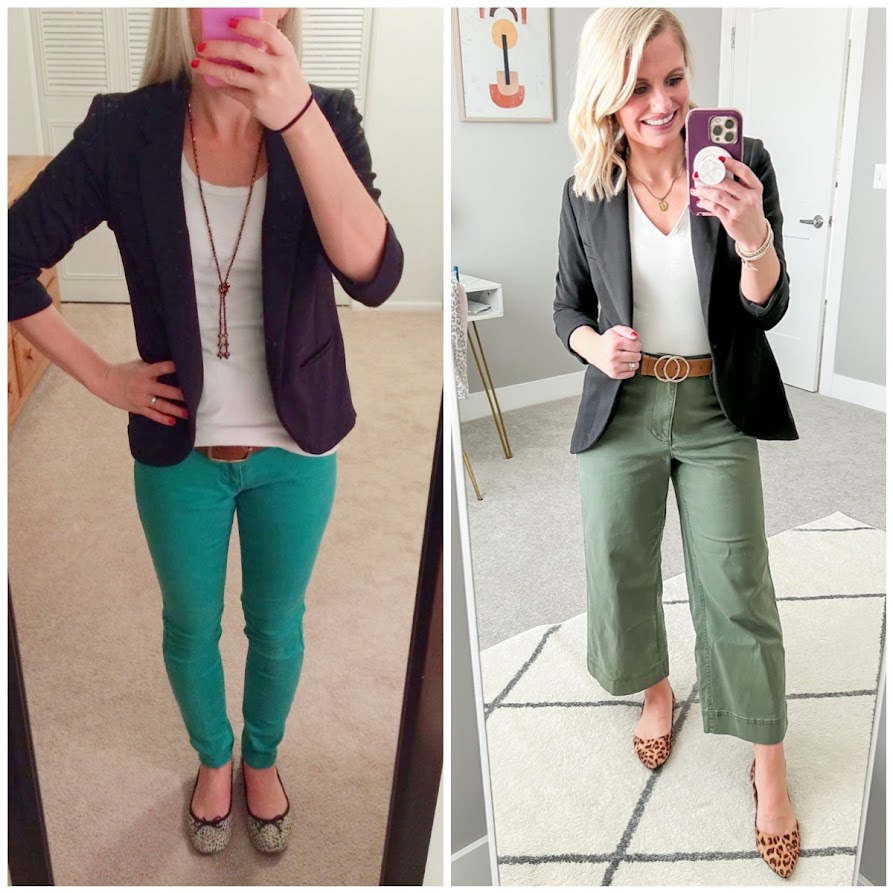 What I Wore Then vs. What I Wore Now Thrifty Wife Happy Life