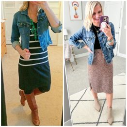 What I Wore Then vs. What I Wore Now - Thrifty Wife Happy Life