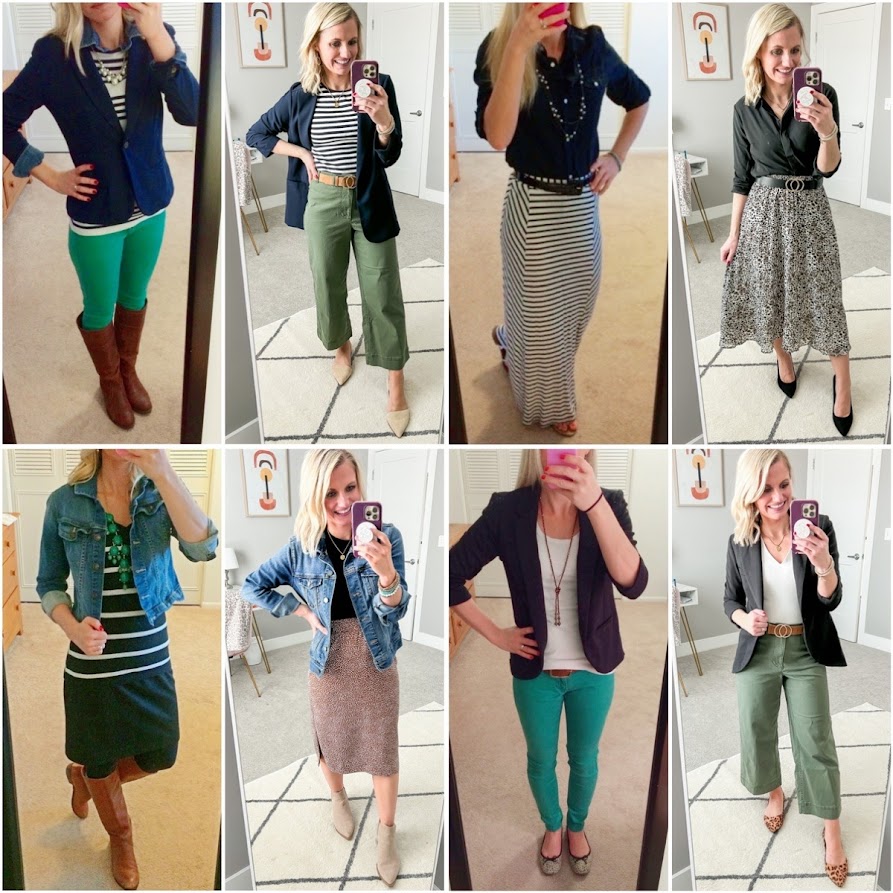 What I Wore Then vs. What I Wore Now - Thrifty Wife Happy Life