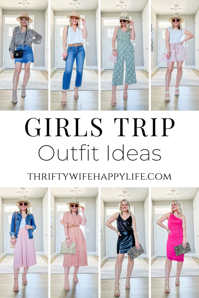 Affordable Girls Trip Outfit Ideas by Destination - Thrifty Wife Happy Life