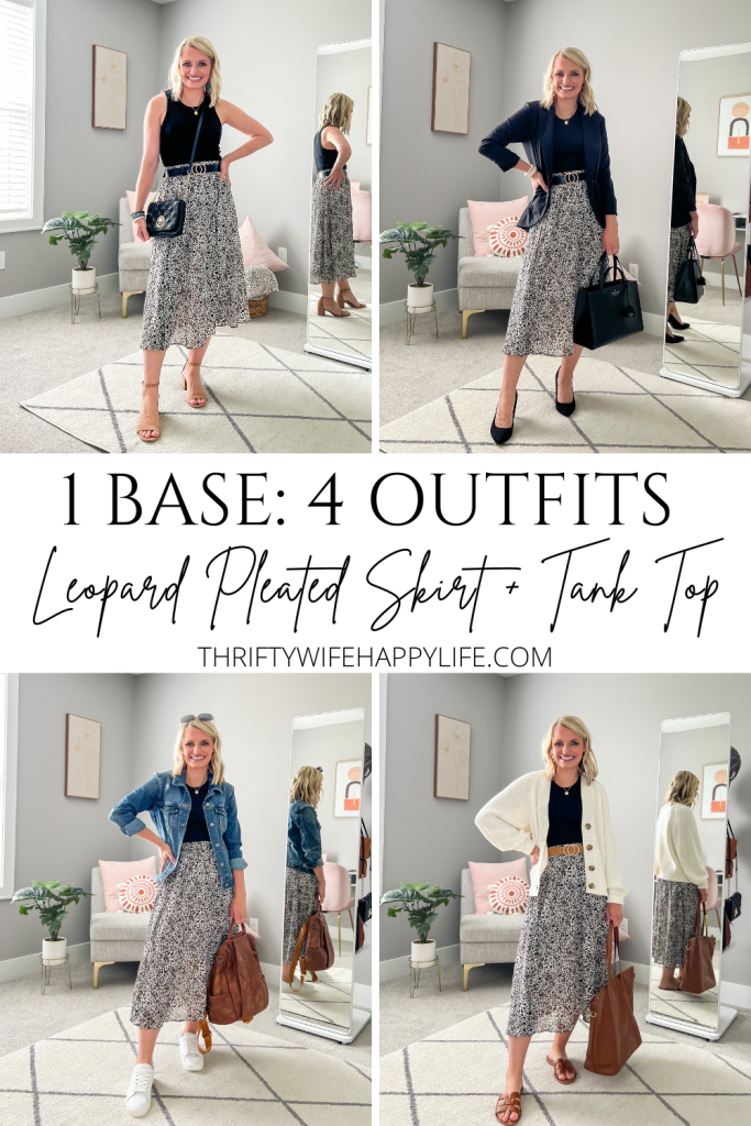 What to Wear to Work, Pleated Skirt + Cardigan