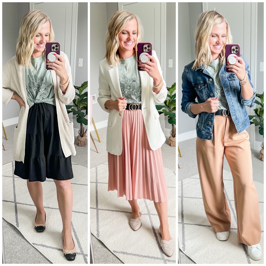 Affordable Teacher Capsule Wardrobe for Fall 2023 - Thrifty Wife