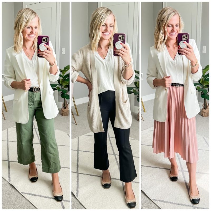 Affordable Teacher Capsule Wardrobe For Fall 2023 - Thrifty Wife Happy Life